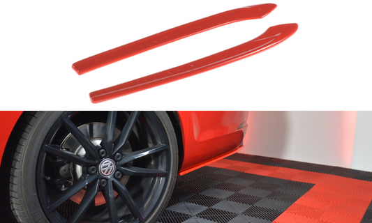 LAME DU PARE-CHOCS ARRIERE V.2 VW GOLF 7 R VARIANT FACELIFT  VW-GO-7F-R-VA-RSD2RED