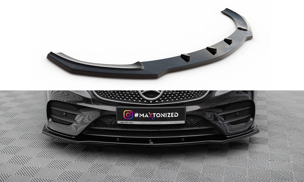 Lame Du Pare-Chocs Avant V.1 Mercedes-Benz E-Class W213 Coupe (C238) / Cabriolet (A238) AMG-Line / 53 AMG ME-E-213-AMGLINE-C-FD1G
