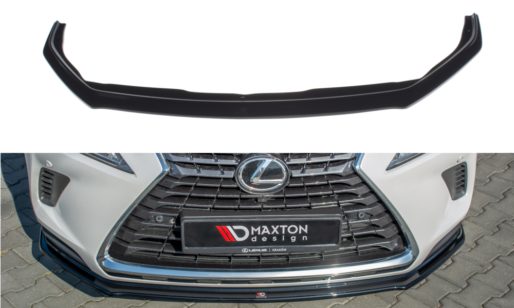 Lame du pare-chocs avant / Splitter Lexus NX Facelift LE-NX-1F-H-FD1G