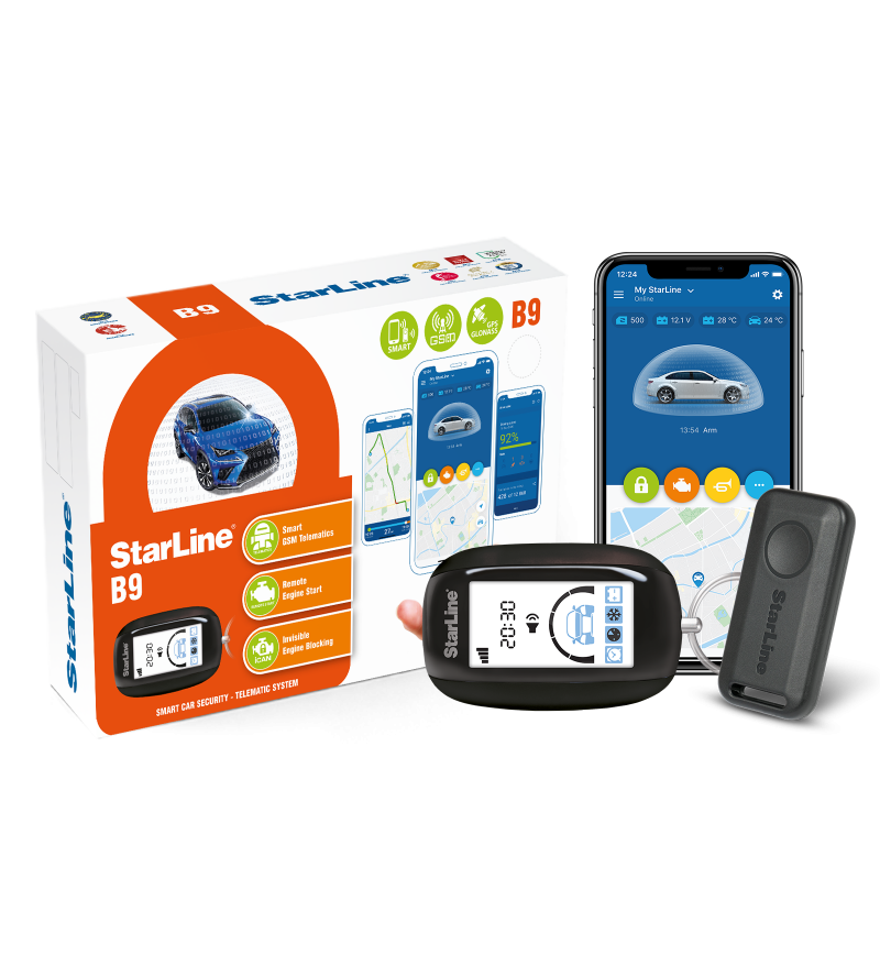 StarLine Alarme B9 4G PRO + Relais R6