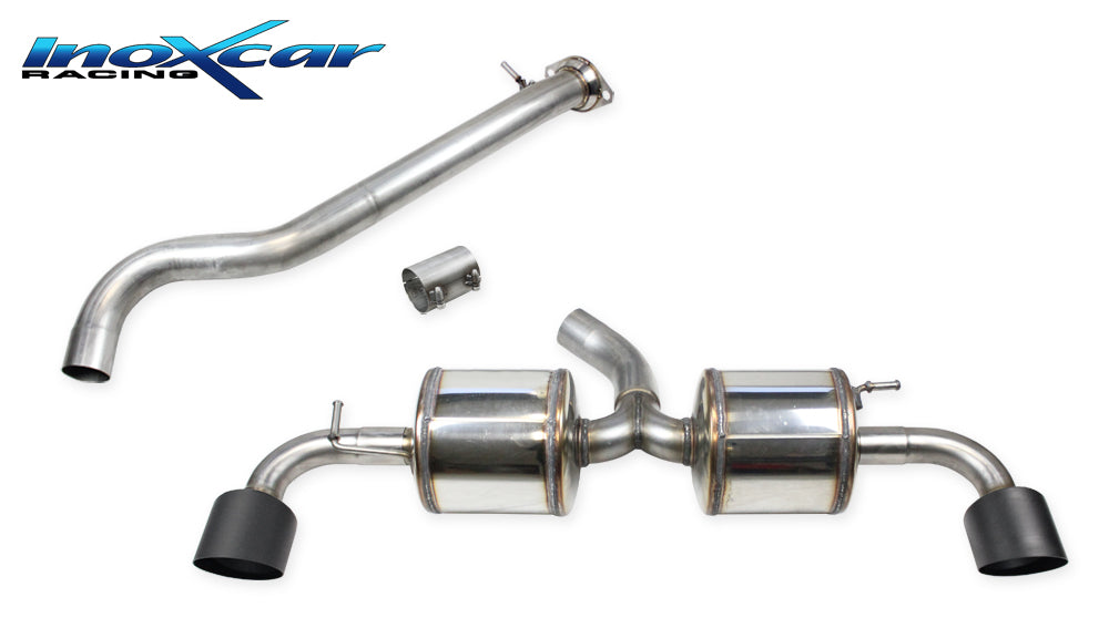 Catback Inoxcar CATBACK.TOYA.11.114CBLACK
