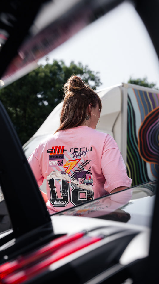 T-SHIRT ROSE SHIFTECH X BTHX MEDO - Unisexe