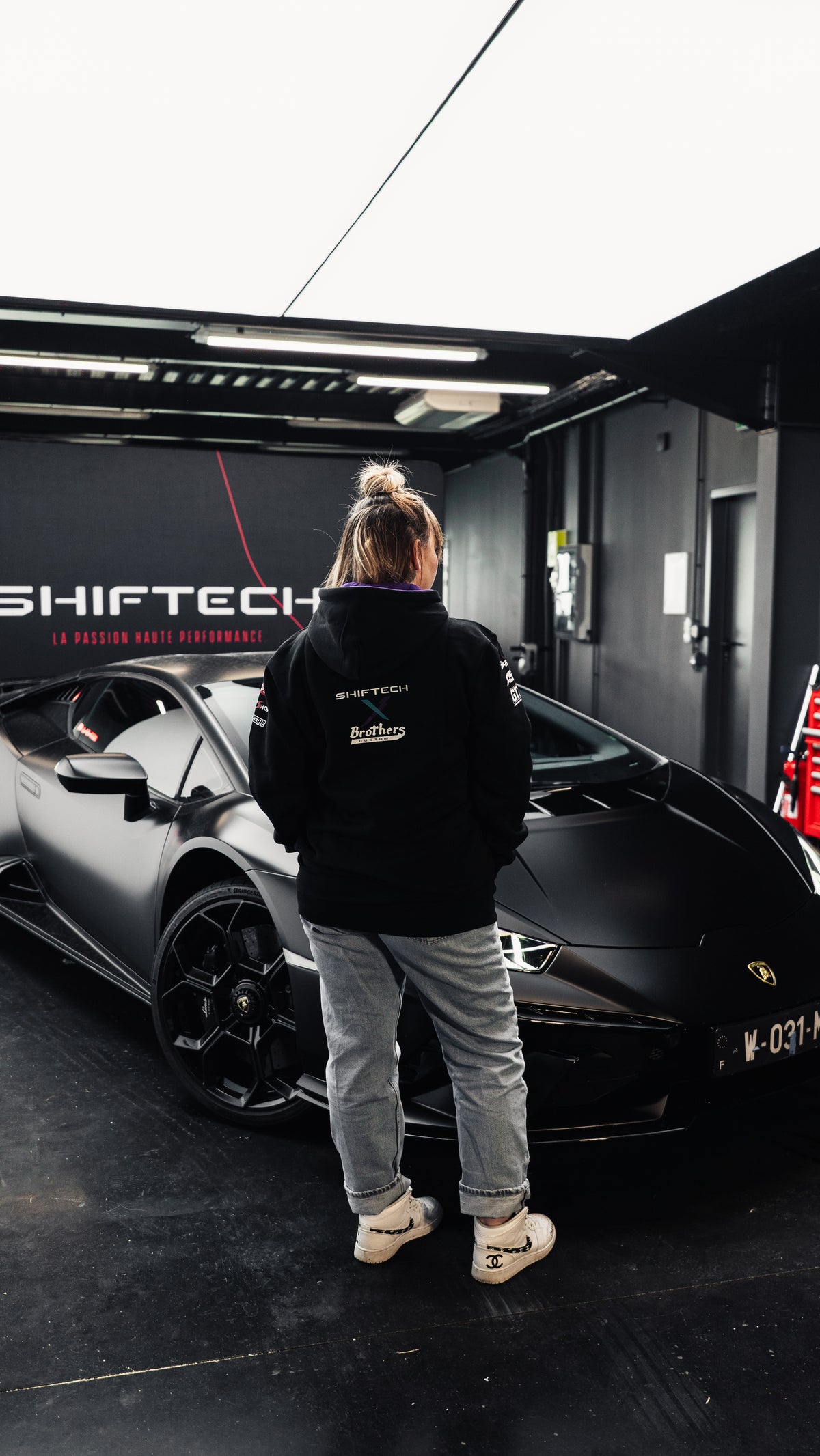 HOODIES NOIR TEAM DRIFT