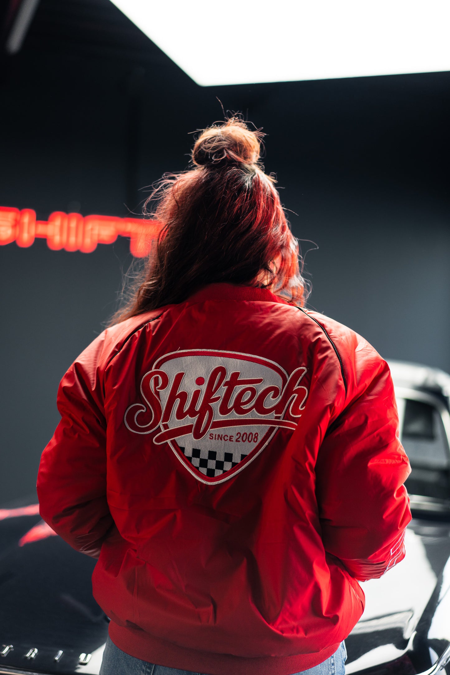 BOMBERS REVERSIBLE SHIFTECH RACING ROUGE ET NOIR