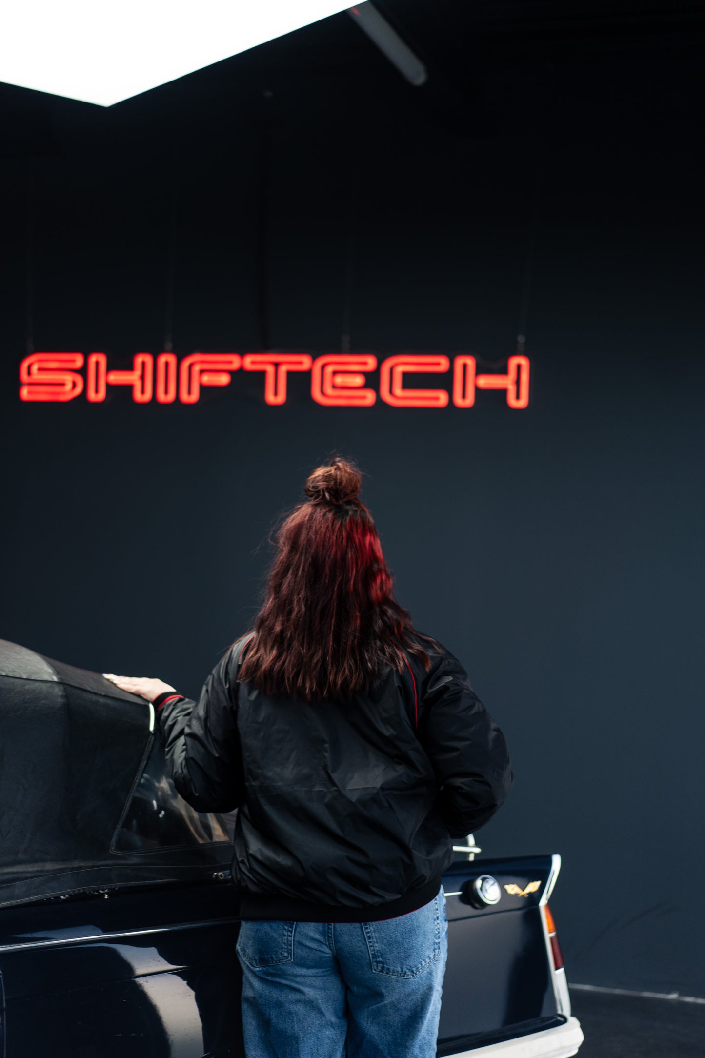 BOMBERS REVERSIBLE SHIFTECH RACING ROUGE ET NOIR
