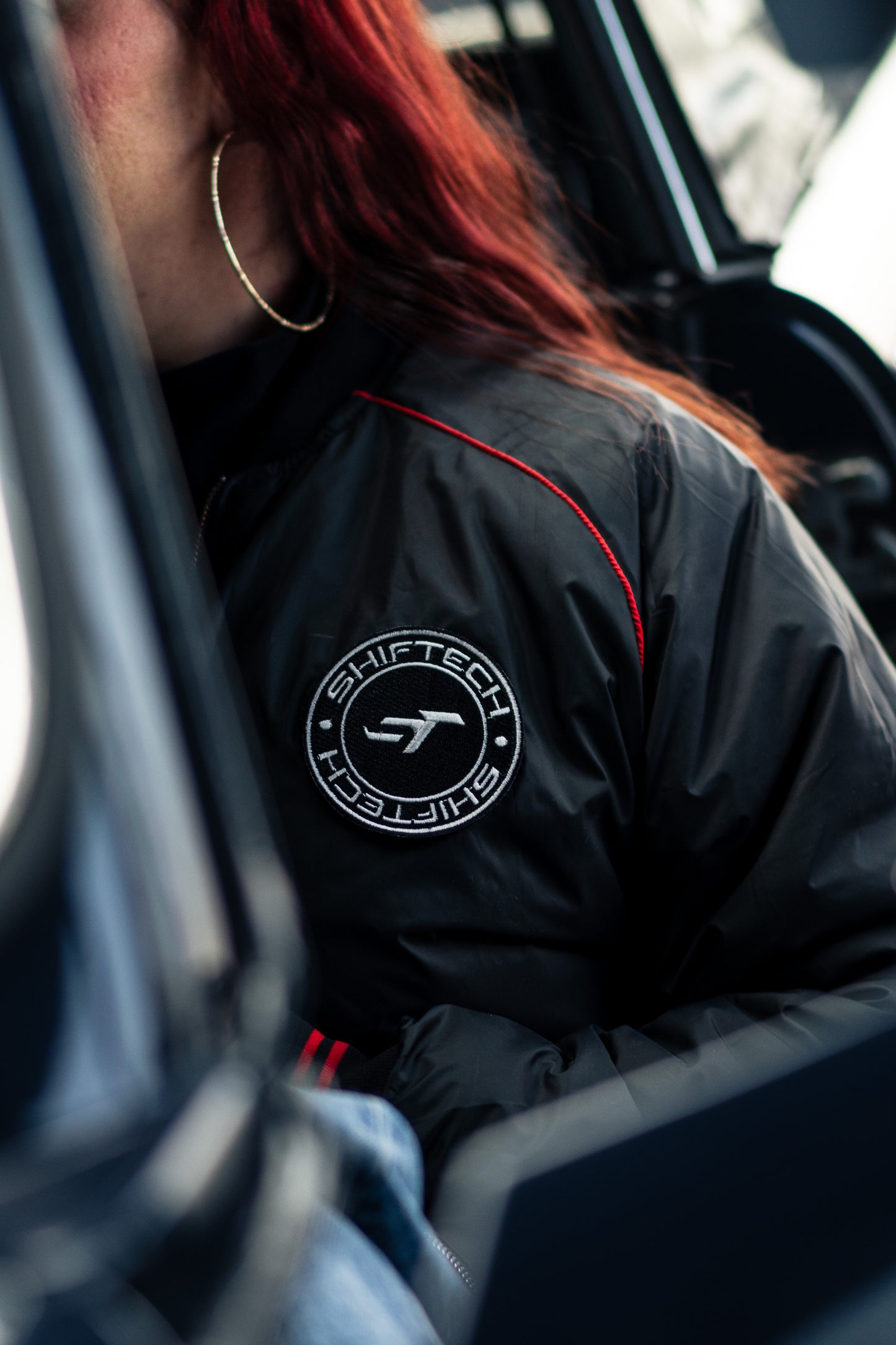 BOMBERS REVERSIBLE SHIFTECH RACING ROUGE ET NOIR