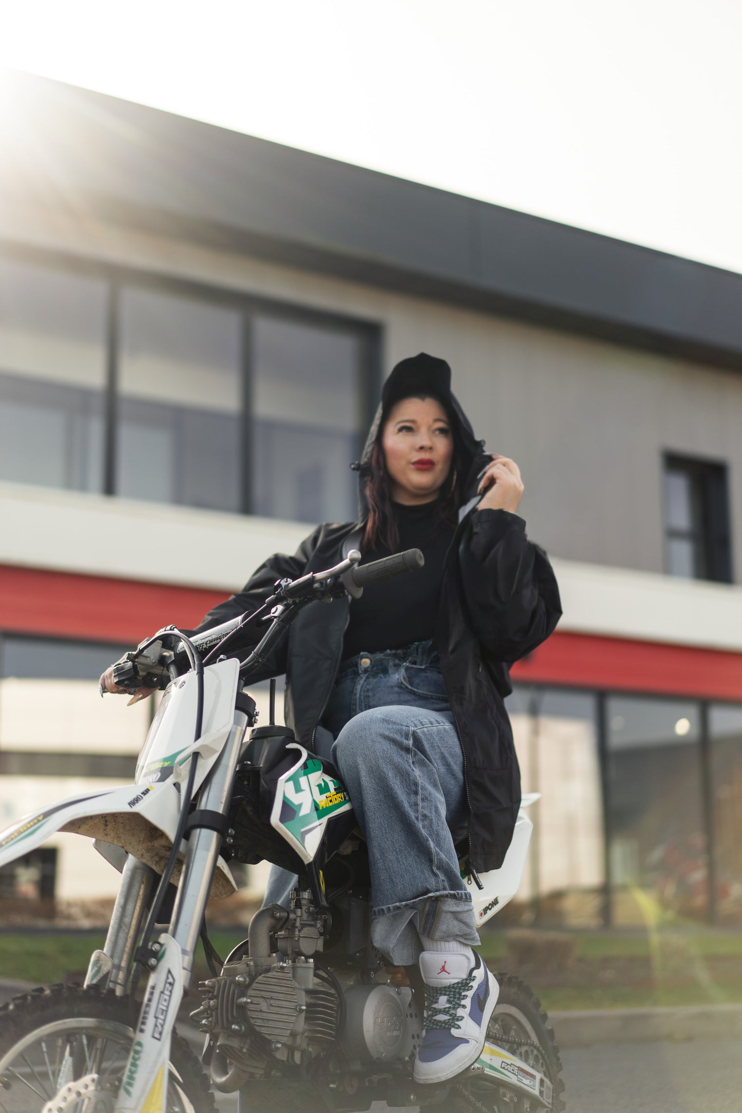 K-WAY A CAPUCHE SHIFTECH NOIR