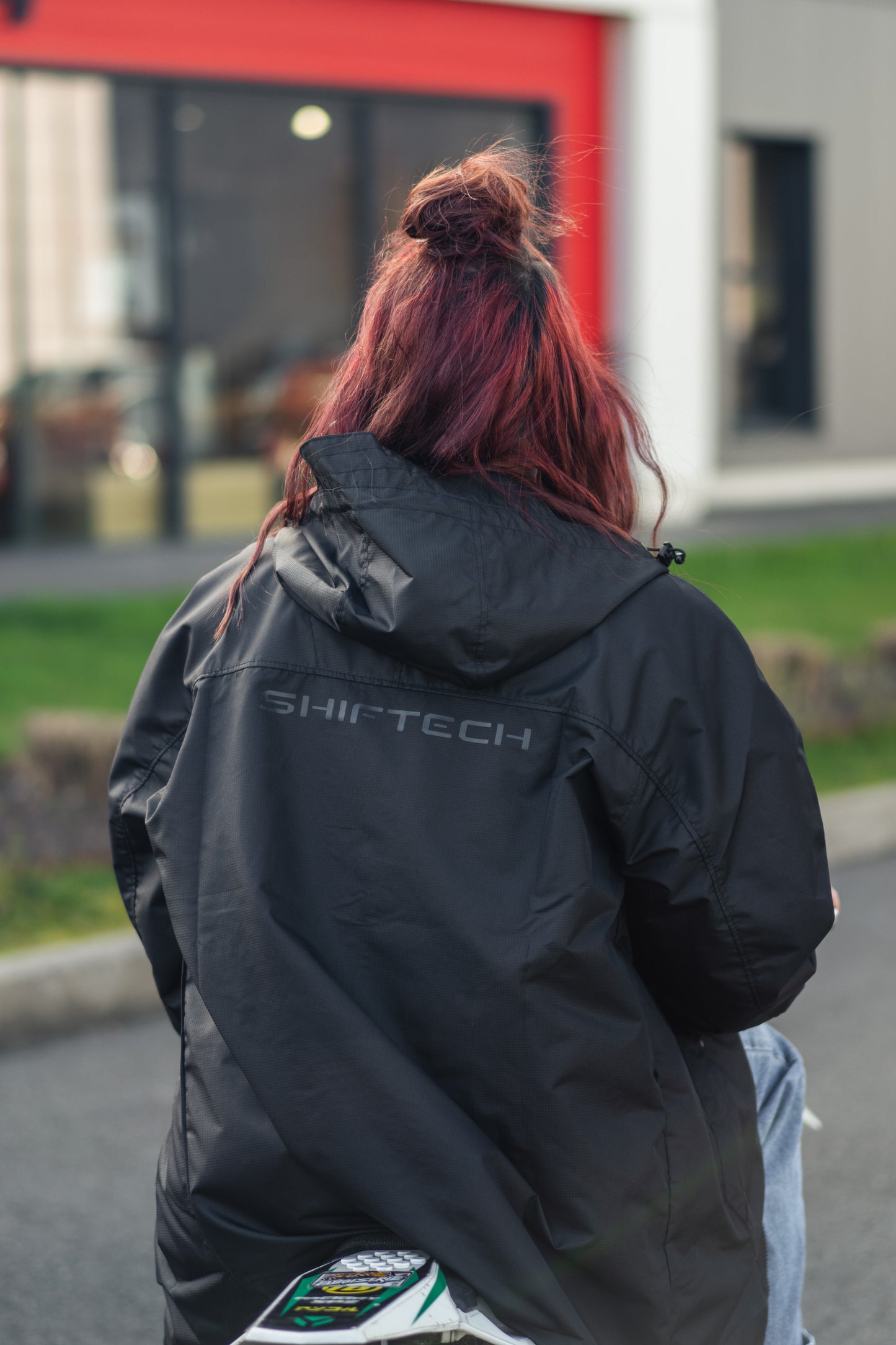 K-WAY A CAPUCHE SHIFTECH NOIR