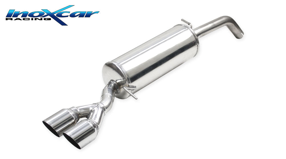Silencieux arrière inoxcar FOPU.05.RA