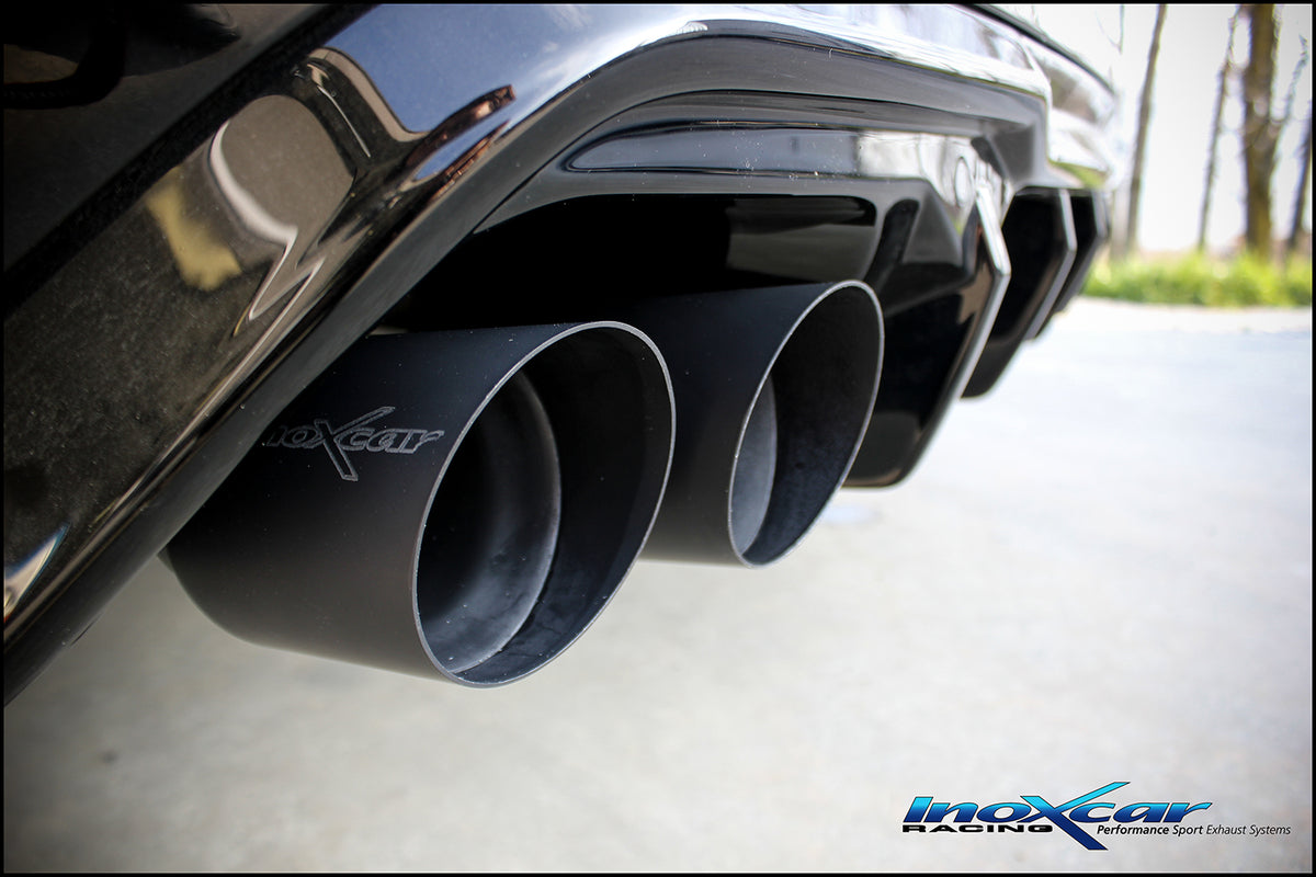 Silencieux arriere inoxcar TWFOR.02.90CBLACK