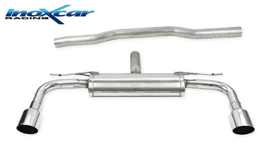Silencieux arrière inoxcar MICO.37.10RA