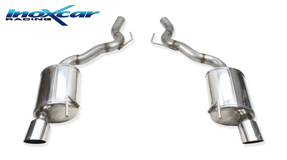 Silencieux arriere inoxcar MUSTANG.02.10RA