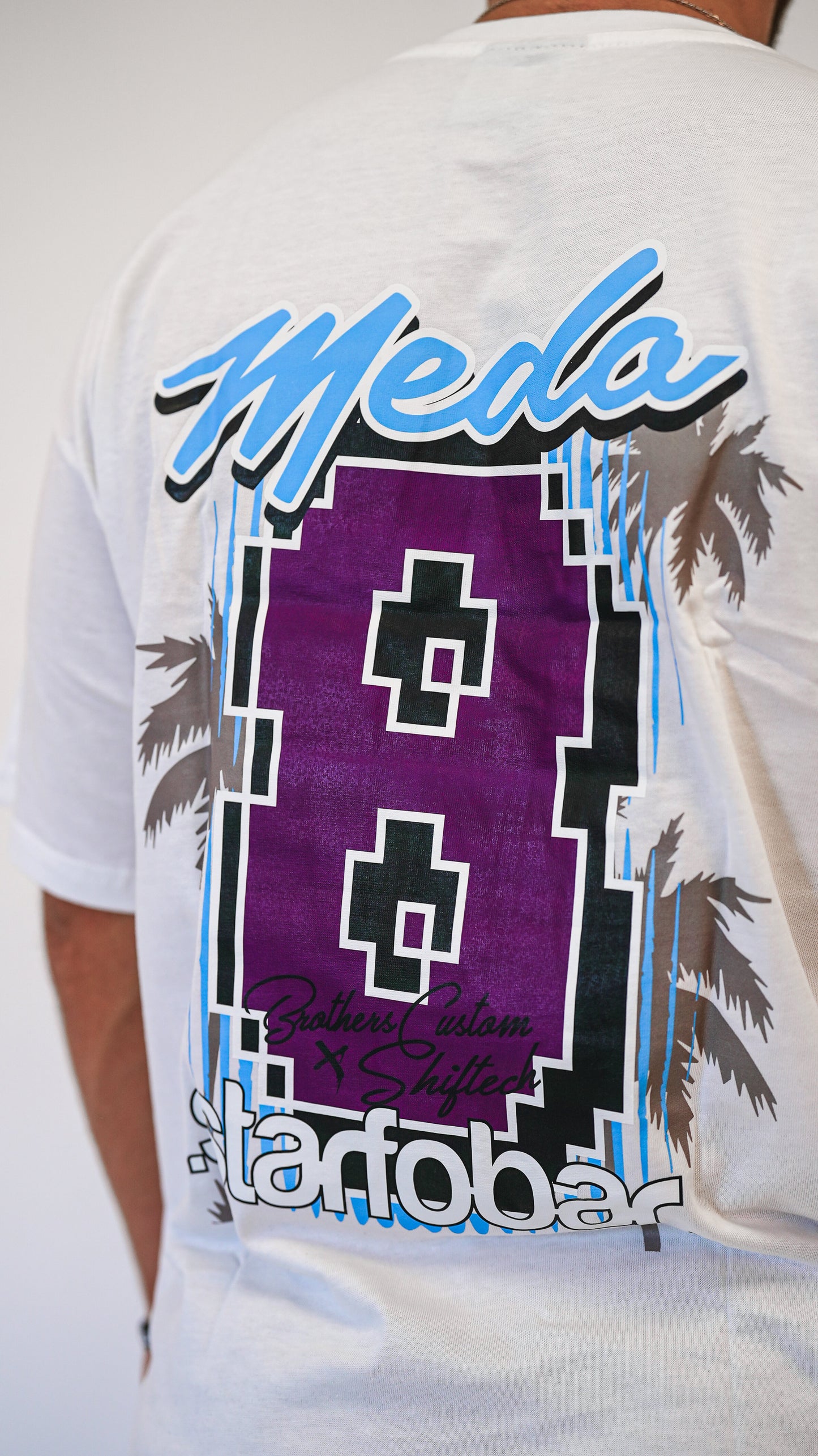 T-SHIRT SHIFTECH DRIFT BLANC MEDO  - UNISEXE