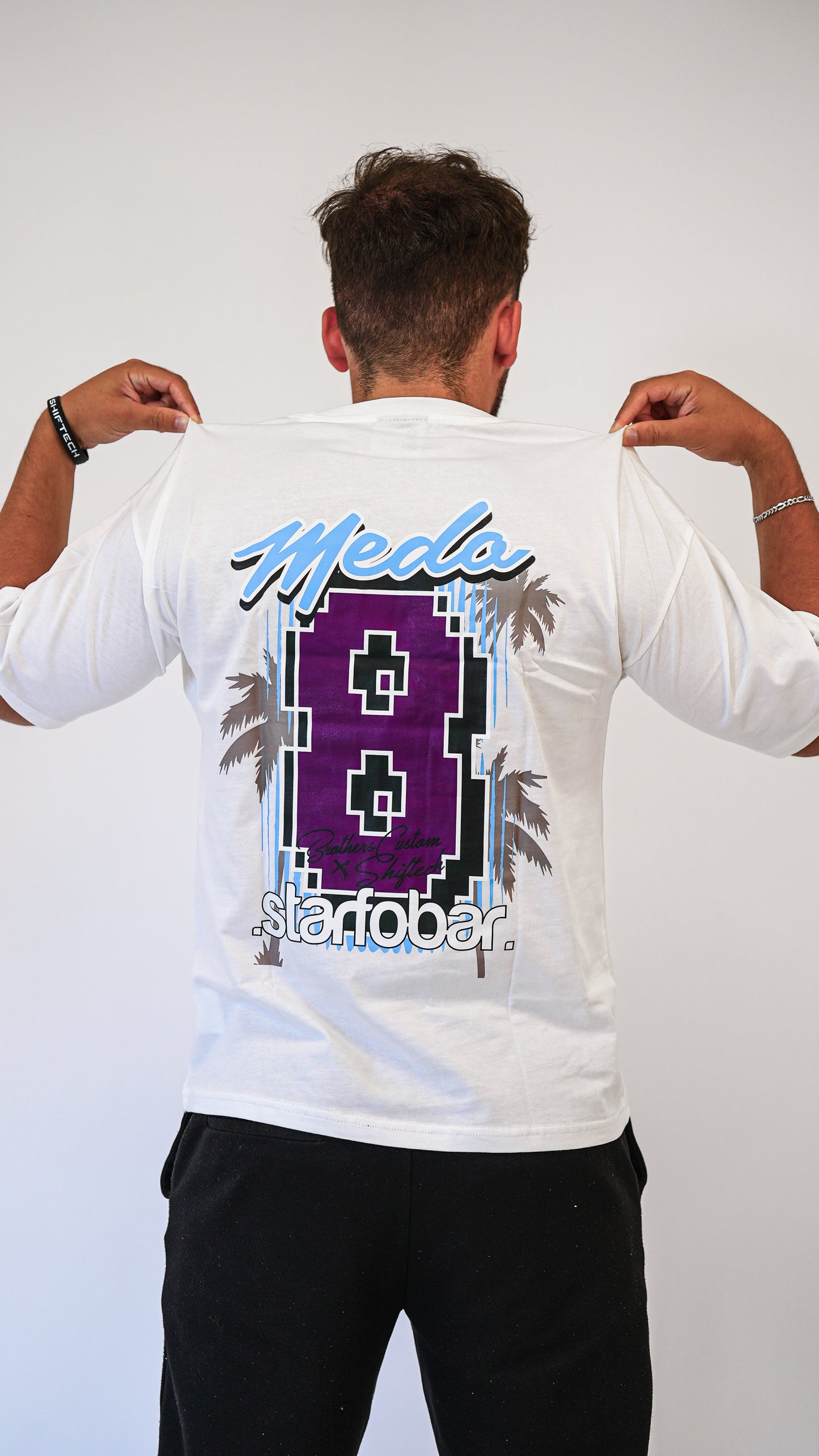 T-SHIRT SHIFTECH DRIFT BLANC MEDO  - UNISEXE