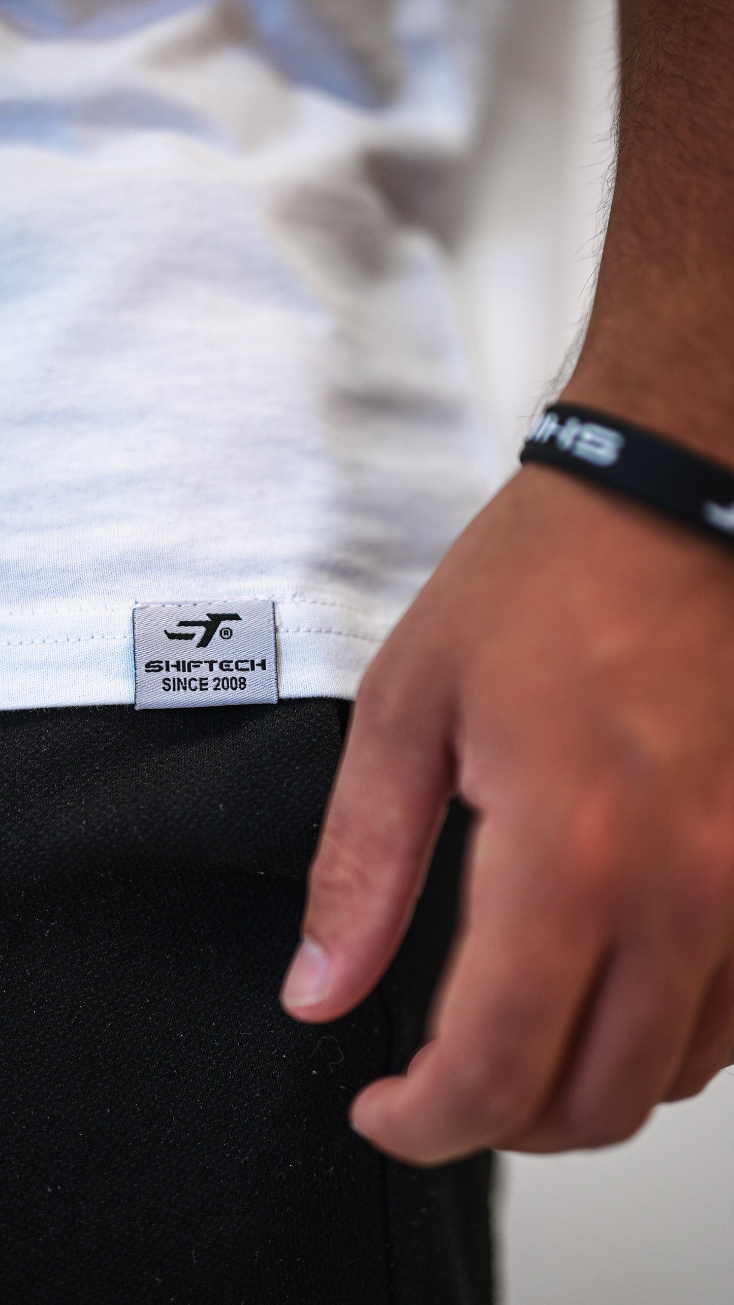 T-SHIRT SHIFTECH DRIFT BLANC MEDO  - UNISEXE