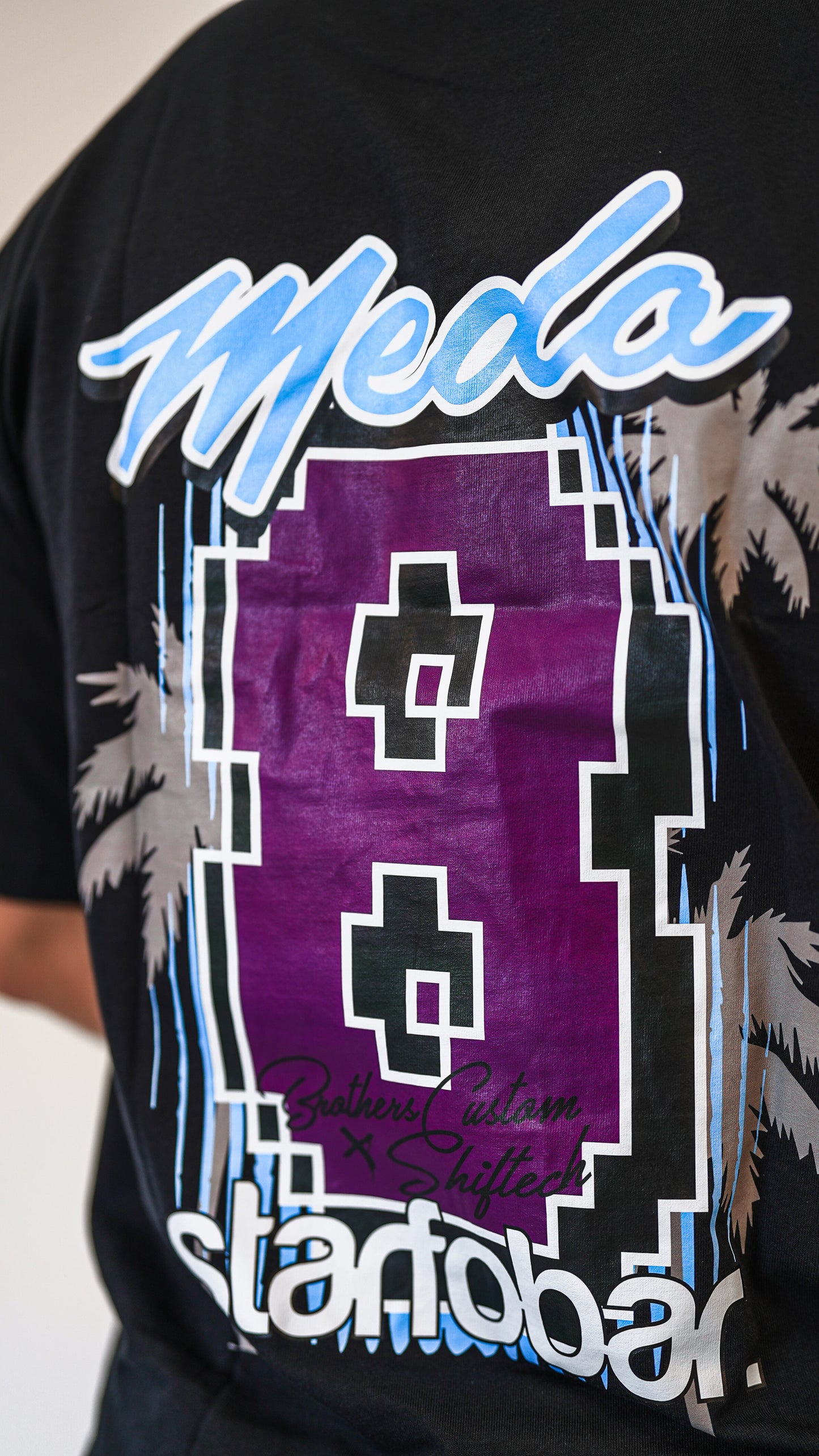 T-SHIRT SHIFTECH DRIFT NOIR MEDO  - UNISEXE