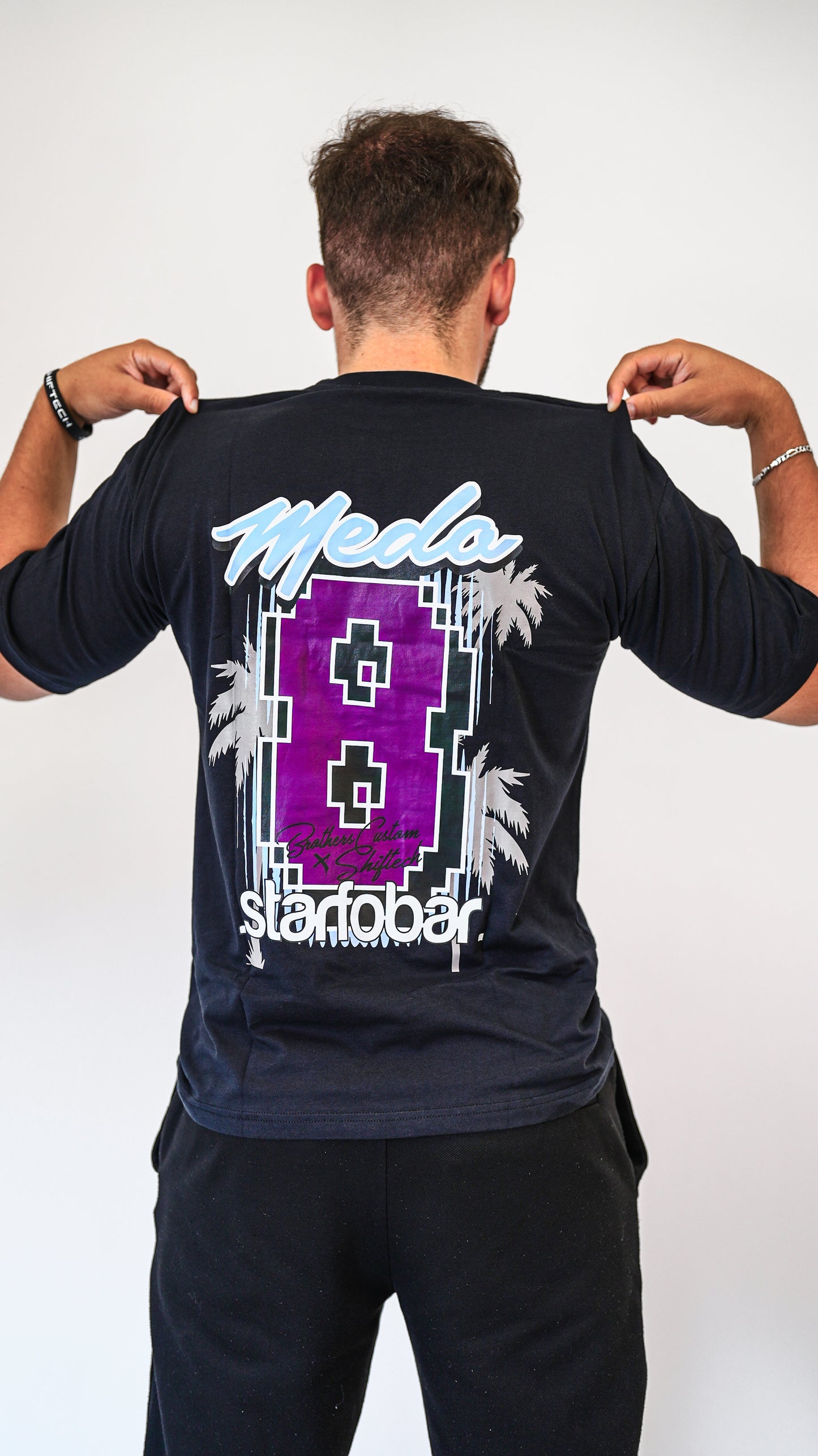 T-SHIRT SHIFTECH DRIFT NOIR MEDO  - UNISEXE