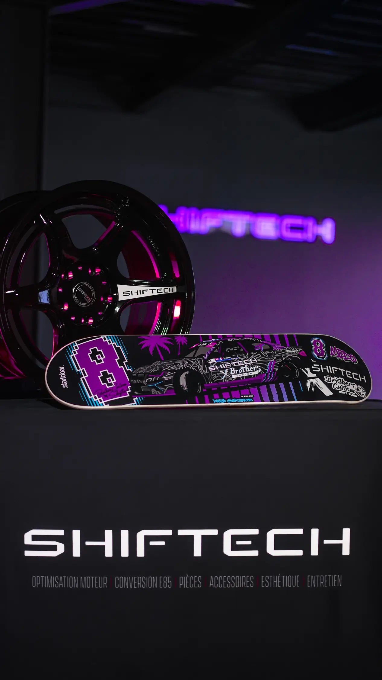 Planche de skate drift Medo