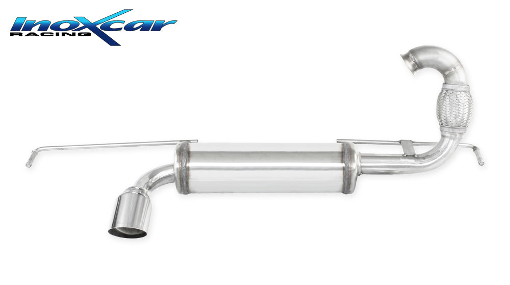 Silencieux arrière inoxcar RETW.08.80R