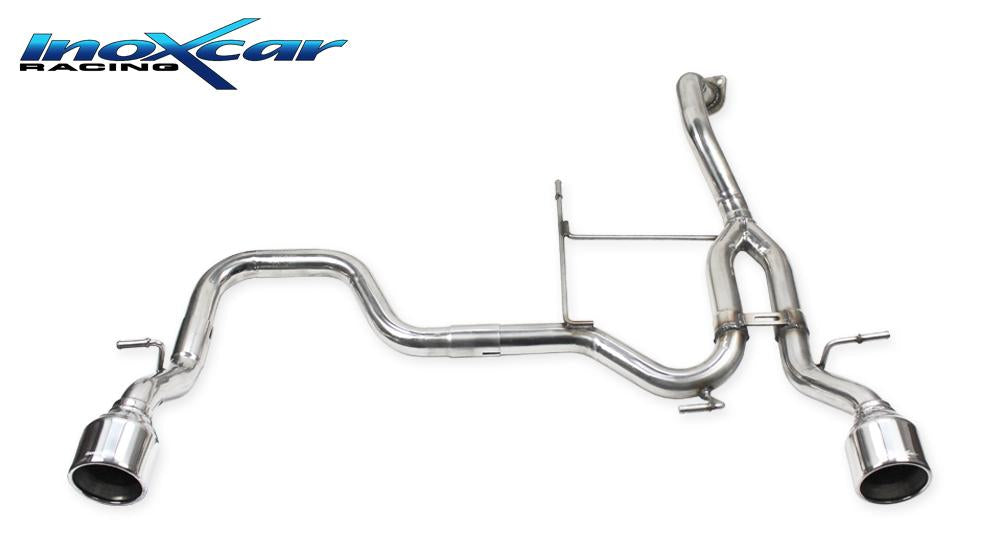Tube arrière inoxcar SUSW.03.102