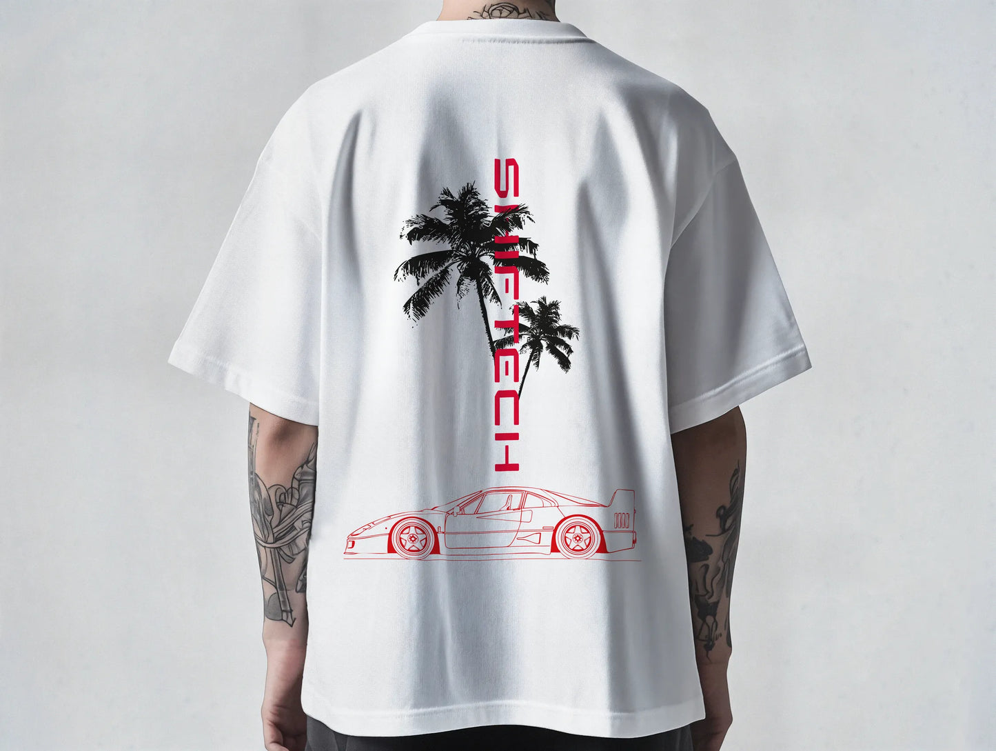 T-SHIRT BLANC 500 FERRARI SUMMER 2026