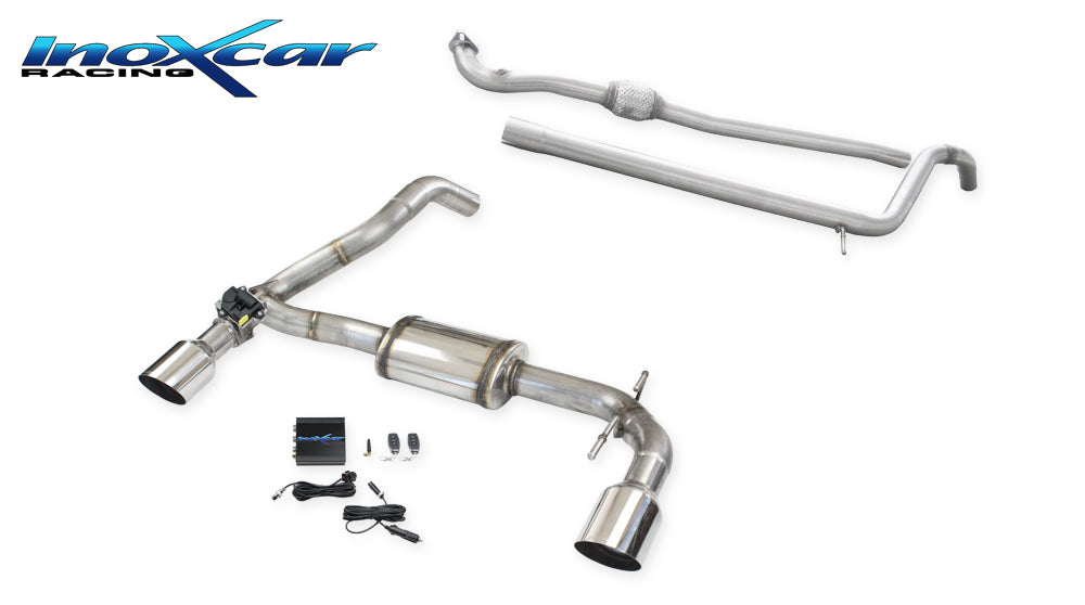 Catback à vavle InoxCar VALV.500.03