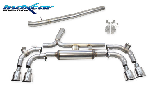 Silencieux arriere à valve inoxcar VALV.BMF70.01.10RA
