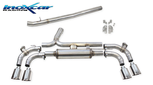 Silencieux arriere à valve inoxcar VALV.BMF70.01.10RS