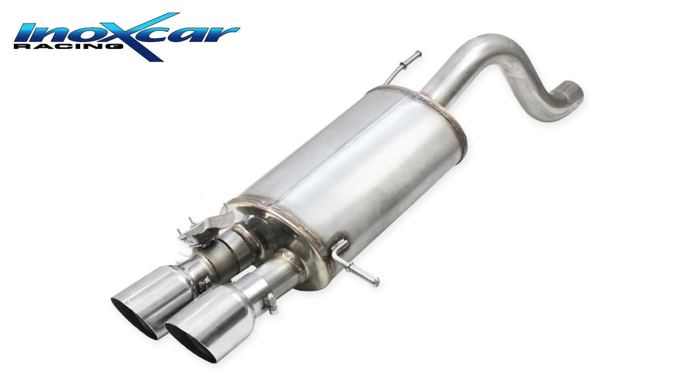Silencieux arriere à valve inoxcar VALV.I20N.RA