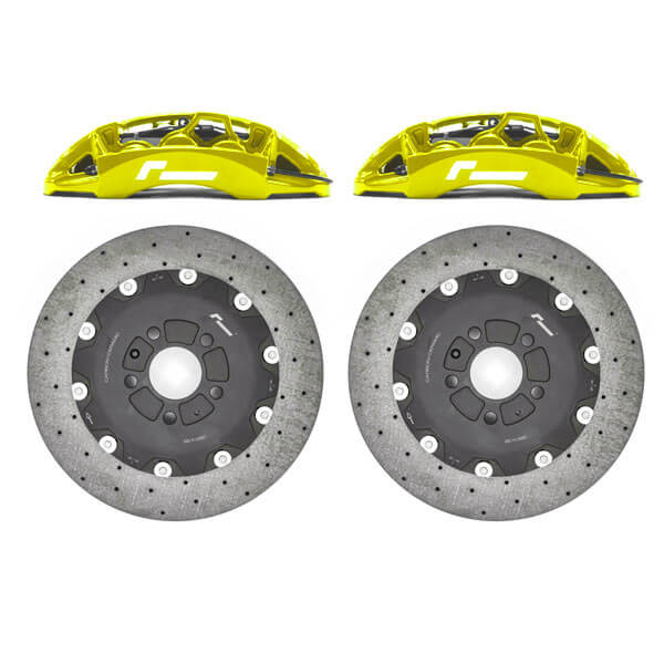 Kit de freins 380mm Racing Line Jaune VWR651001-YEL