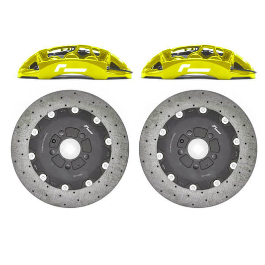 Kit de freins 380mm Racing Line Jaune VWR651001-YEL