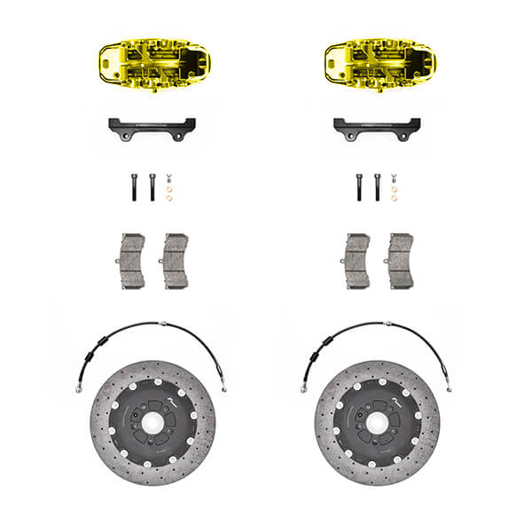 Kit de freins 355mm Racing Line Jaune VWR651002-YEL