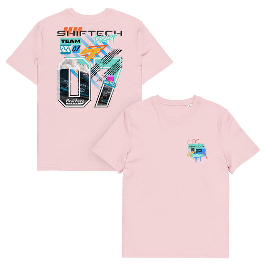 T- SHIRT ROSE SHIFTECH X BTHX SOSO - UNISEXE