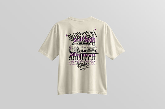 T-SHIRT SHIFTECH X STARFOBAR BEIGE