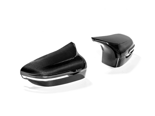 Coque de retroviseur en carbone noir brillant Akrapovic WM-BM/CA/3/G