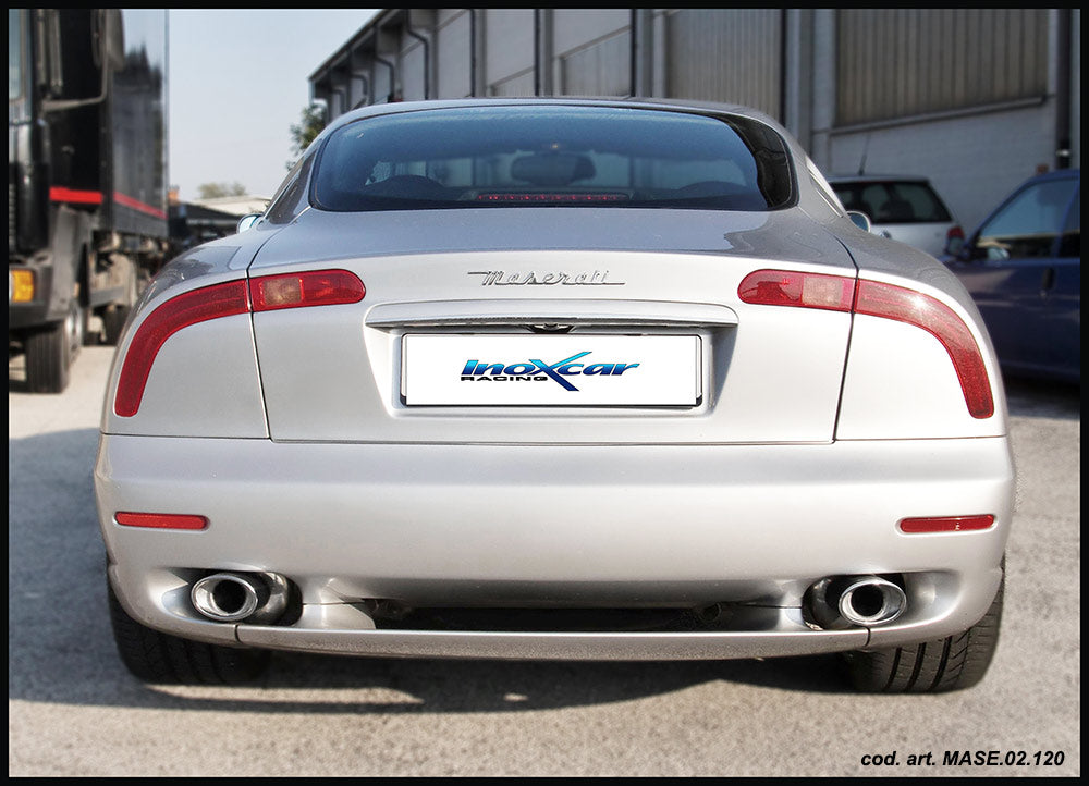 Silencieux arrière inoxcar MASE.02.120 