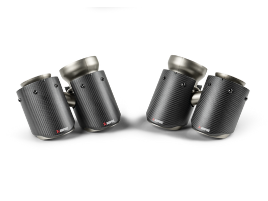 Embouts en carbone Akrapovic TP-CT/78