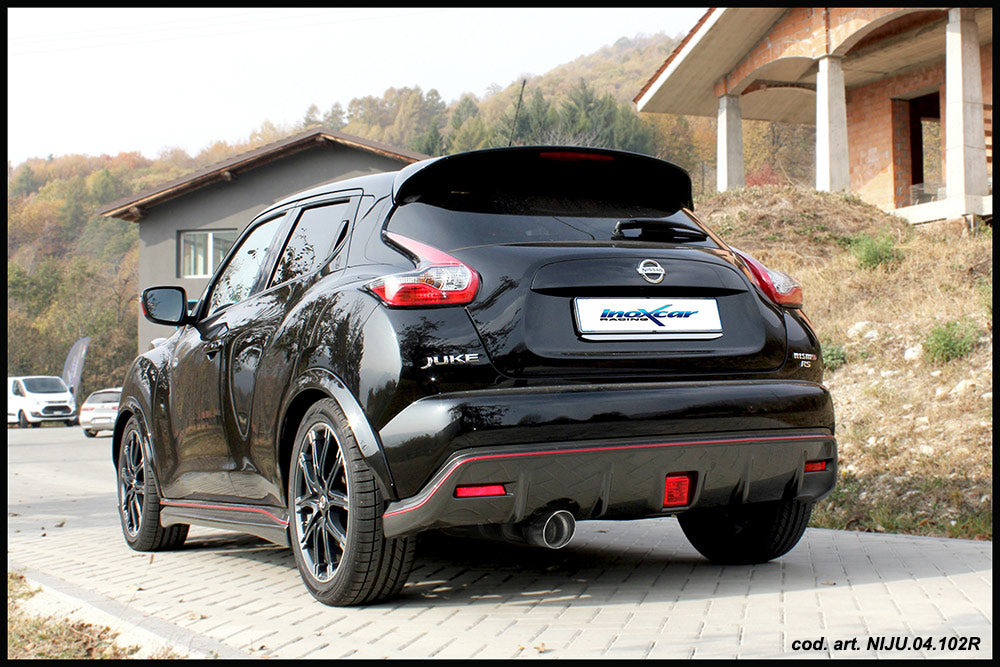 Silencieux arrière inoxcar NIJU.04.102R