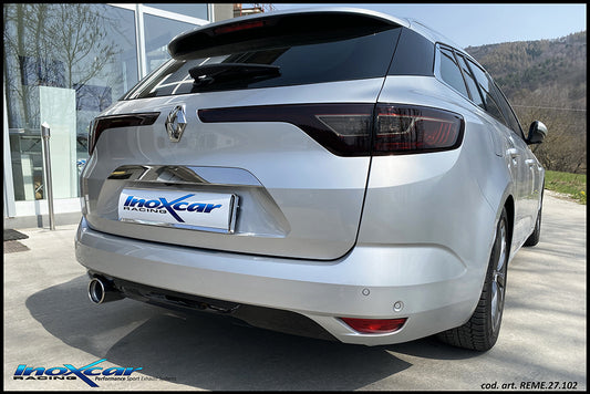 Silencieux arrière inoxcar RECL.27.120b