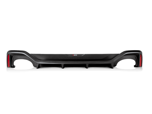 Diffuseur en carbone mat Akrapovic DI-AU/CA/1/M