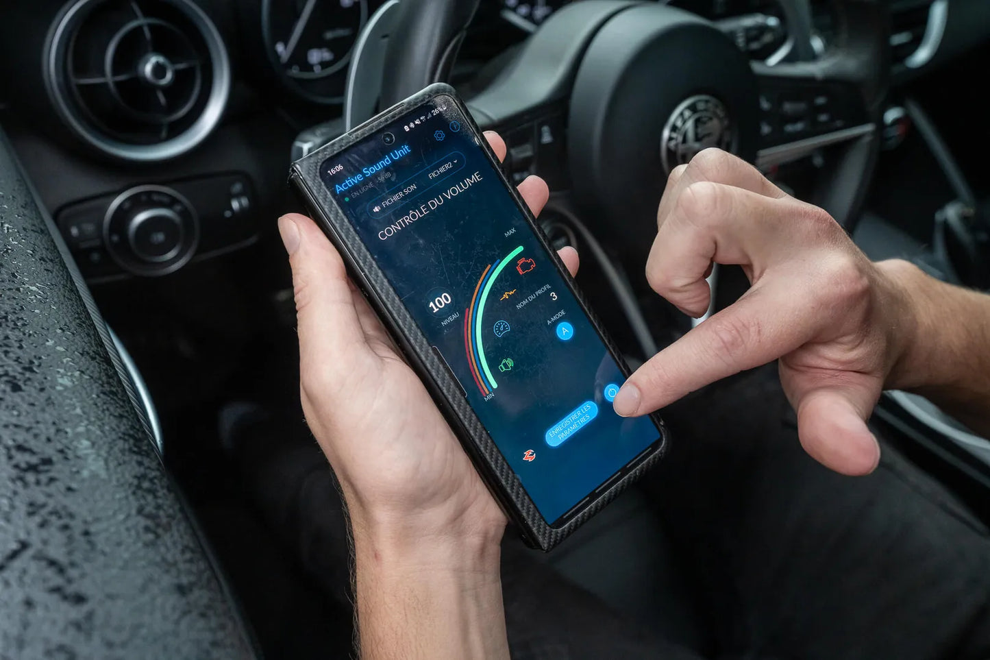 Active Sound Système Cete Automotive (2 Hauts-Parleur)