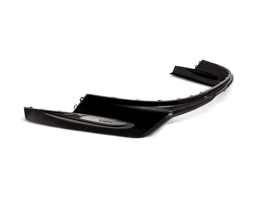 Diffuseur en carbone noir brillant Akrapovic DI-PO/CA/9/G