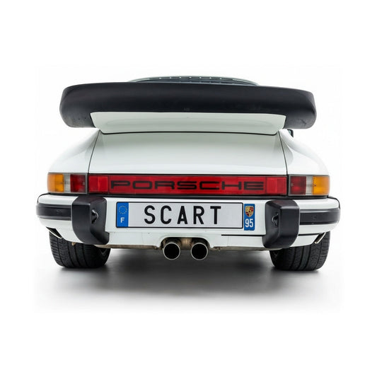 Échappement sortie double arrière + jupe SCART SCA 911 3.2 3 2 C Riva
