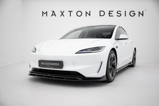 Lame Du Pare-Chocs Avant V.1 Tesla Model 3 Performance Mk1 Facelift TE-MODEL3-1F-PFC-FD1G+FD1RG