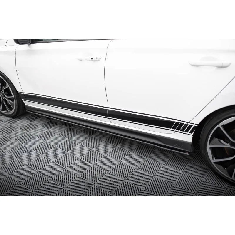 Sports Durabilité Rajouts Des Bas De Caisse V.1 Hyundai I30 N Mk3 / Mk3 FL Hatchback / Fastback HYI303NCNC-SD2BRB
