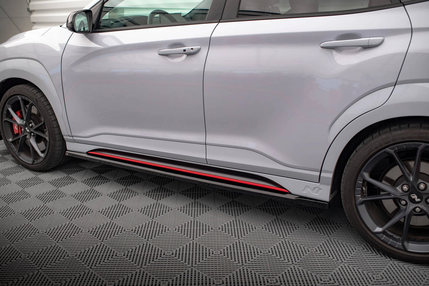 Rajouts Des Bas De Caisse V.1 Hyundai Kona N Mk1 HY-KO-1-N-SD1G