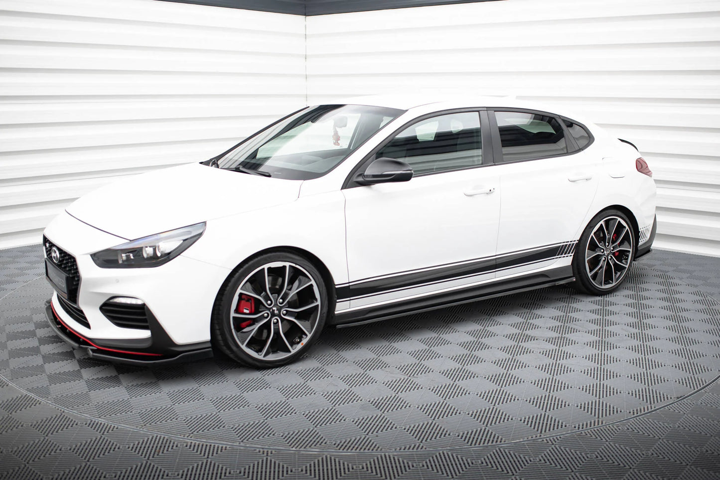 Rajouts Des Bas De Caisse V.4 Hyundai I30 N Mk3 / Mk3 FL Hatchback/ Fastback HY-I30-3-N-SD3G