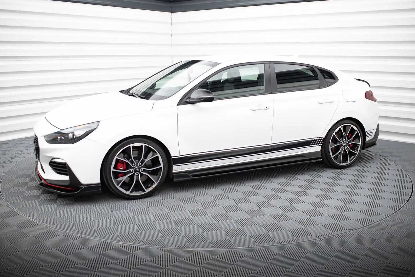 Rajouts Des Bas De Caisse V.5 Hyundai I30 N Mk3 / Mk3 FL Hatchback/ Fastback HY-I30-3-N-SD4G