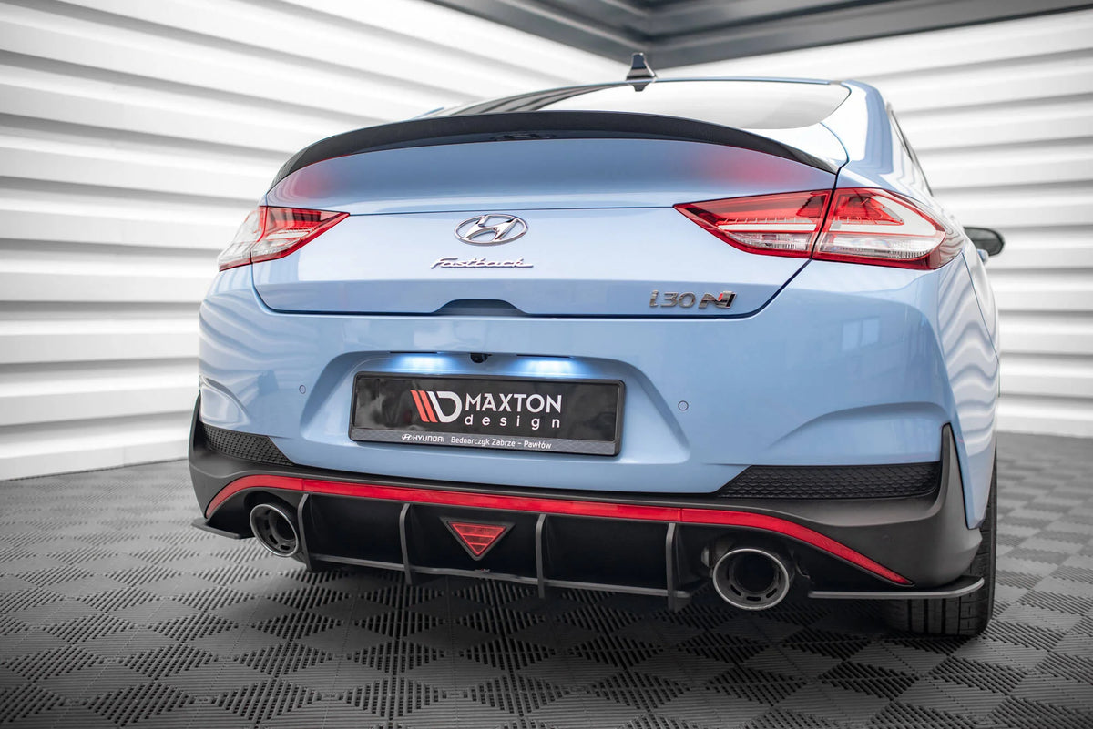 Street Pro Central Diffuseur Arriere Hyundai I30 N Fastback Mk3 Facelift HYI303NFBCNC-RS1B+BRBI