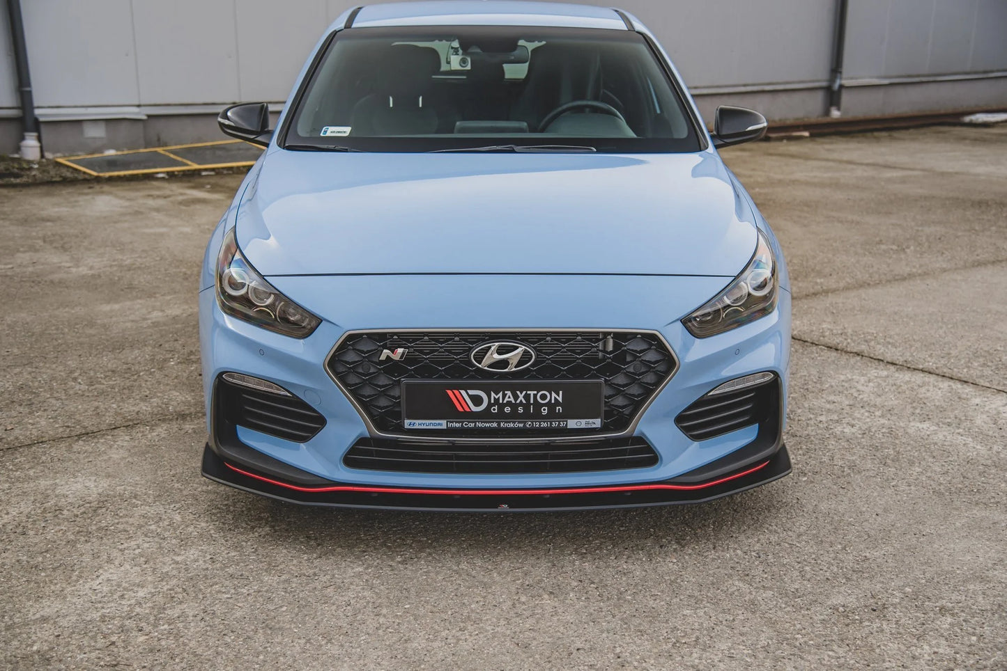 Sport Durabilité Lame Du Pare-Chocs Avant Hyundai I30 N Mk3 Hatchback / Fastback HYI303NCNC-FD2B
